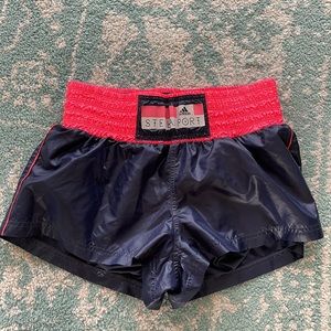Adidas Stella Sport Athletic Shorts satin boxer style
